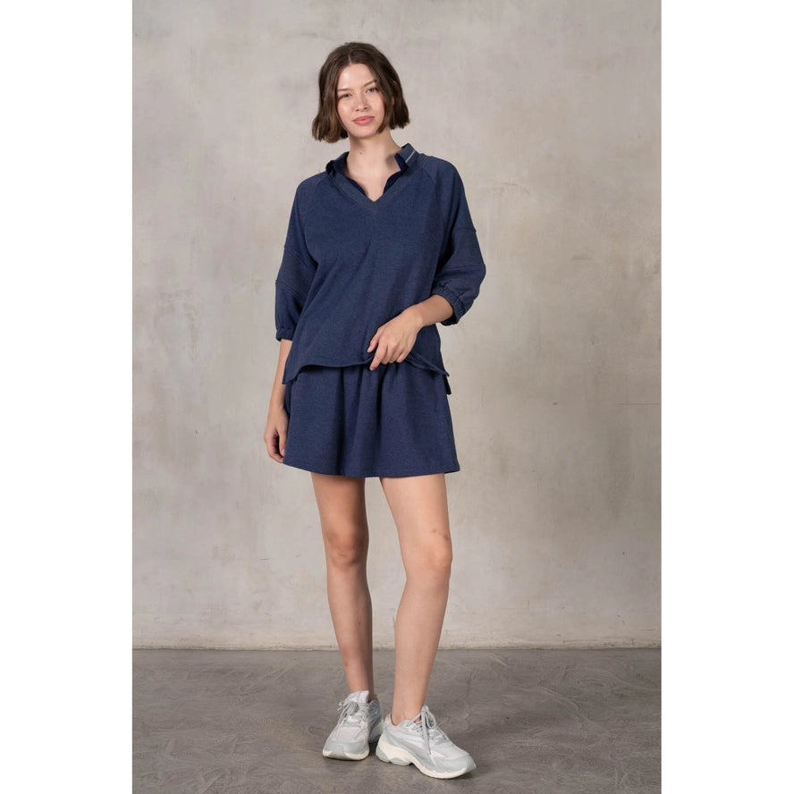 Lalamia Knit Flare Tennis Skort