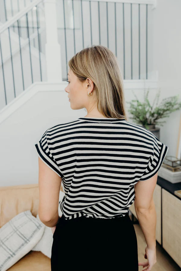 Mika Rose Boxy Knit Top