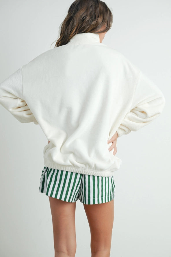 Buttermelon Sunday Morning Half-Zip Pullover