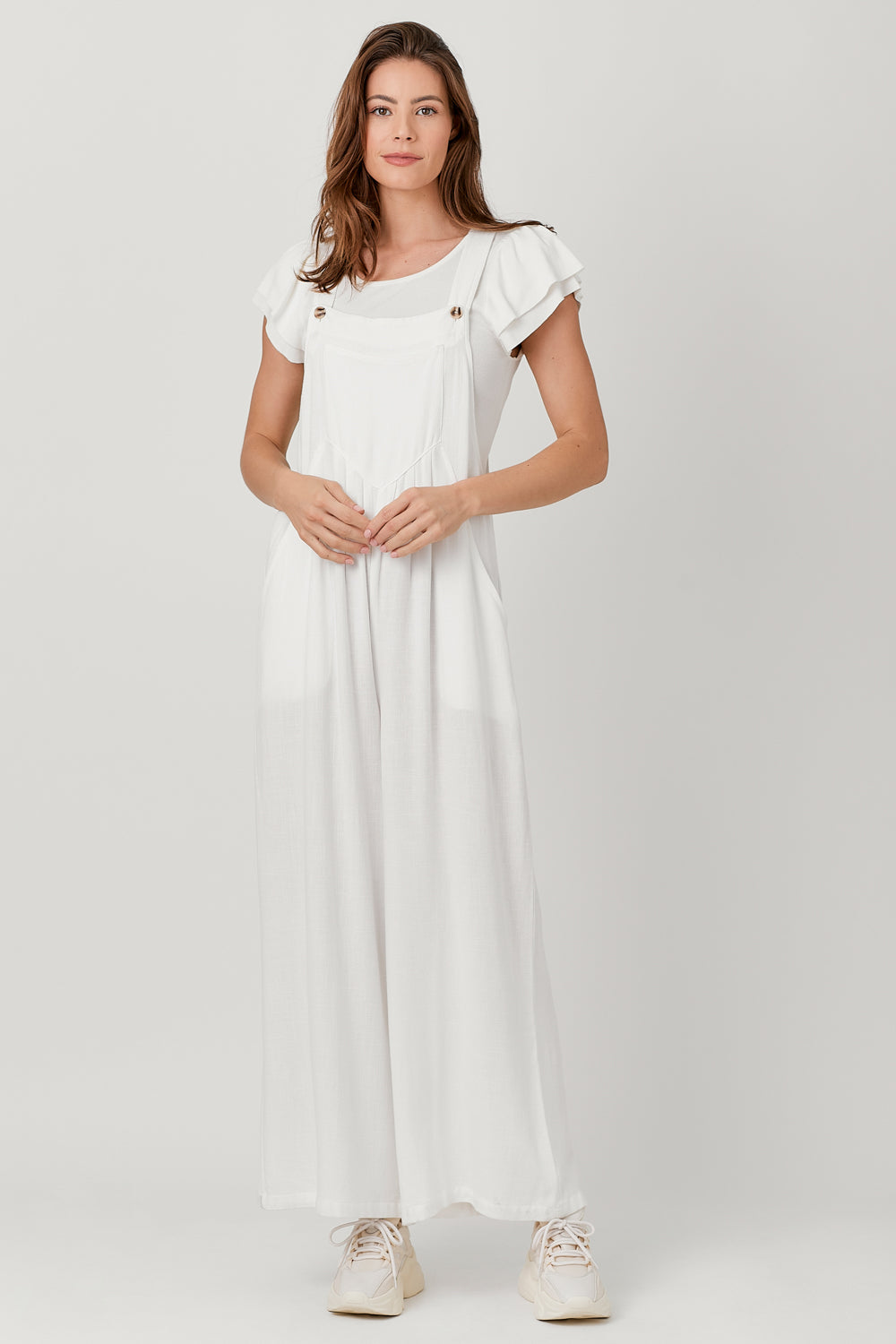 Mystree Wide Leg Jumpsuit