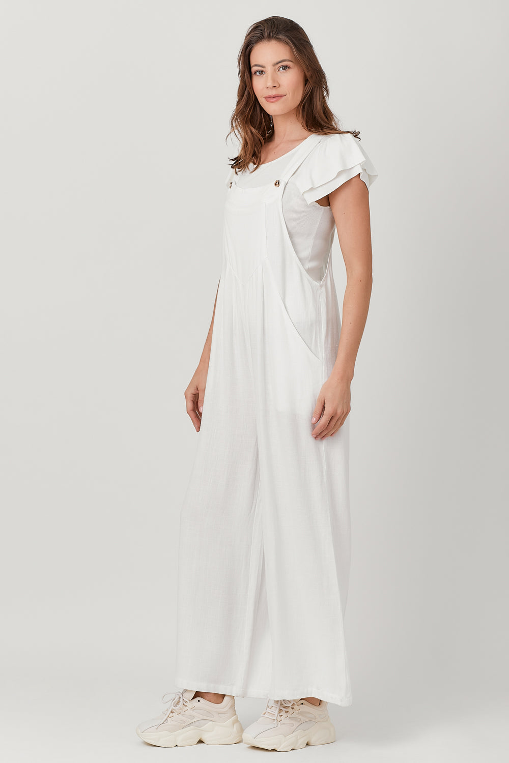 Mystree Wide Leg Jumpsuit