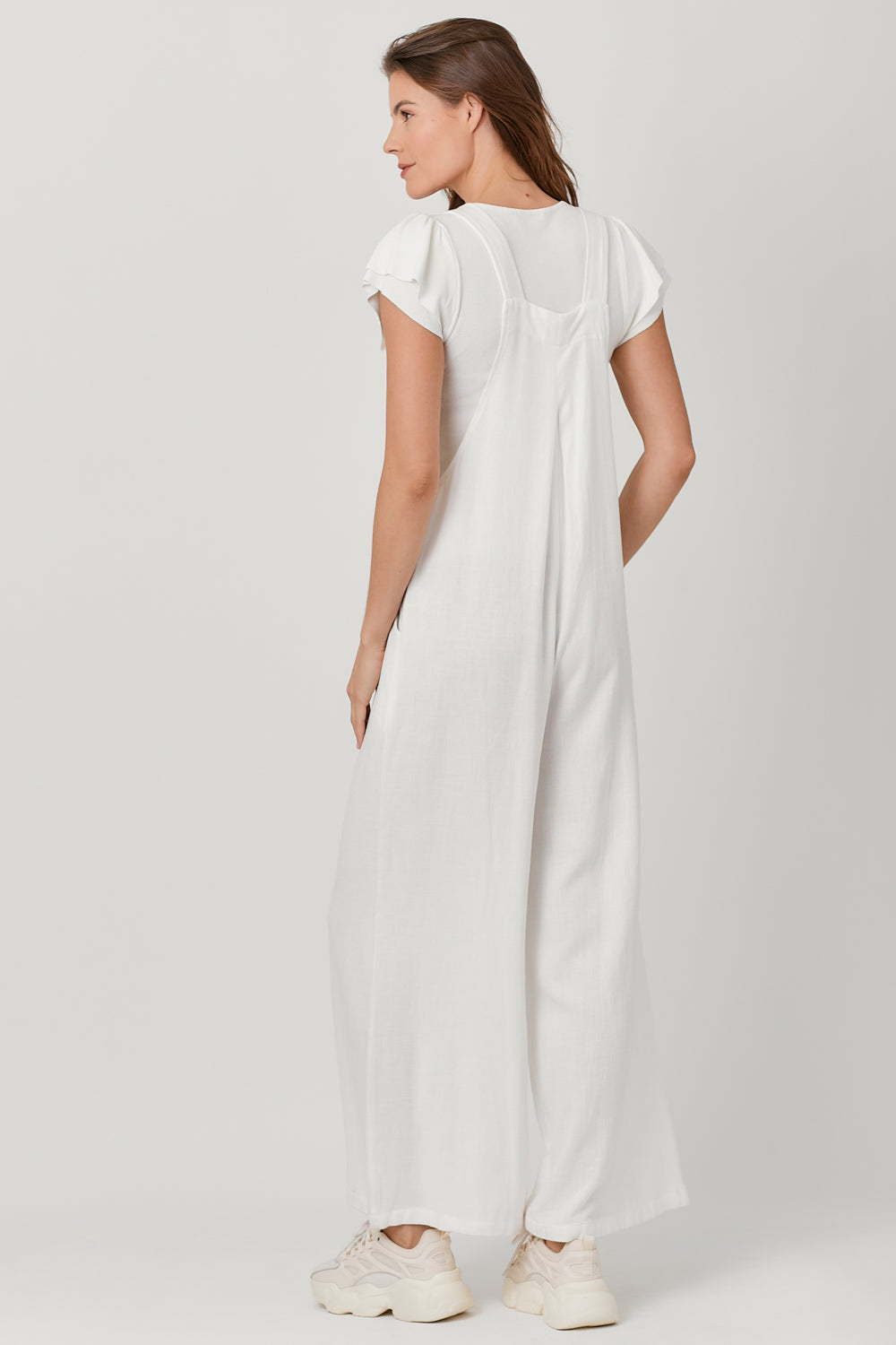 Mystree Wide Leg Jumpsuit