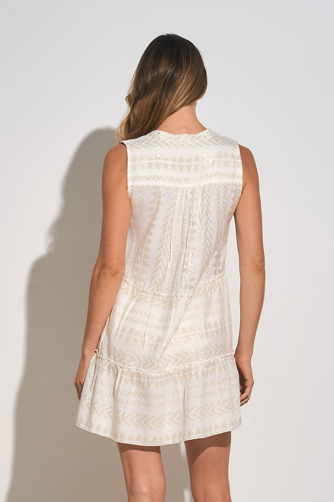 Elan Arrow Print Aline Dress