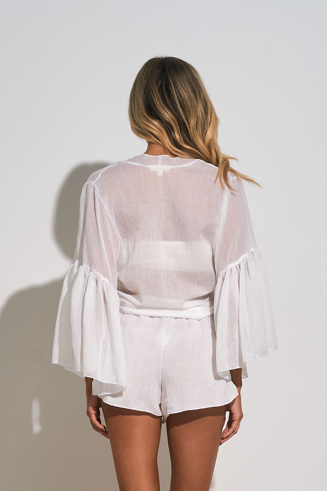 Elan 3/4 Bell Sleeve Wrap