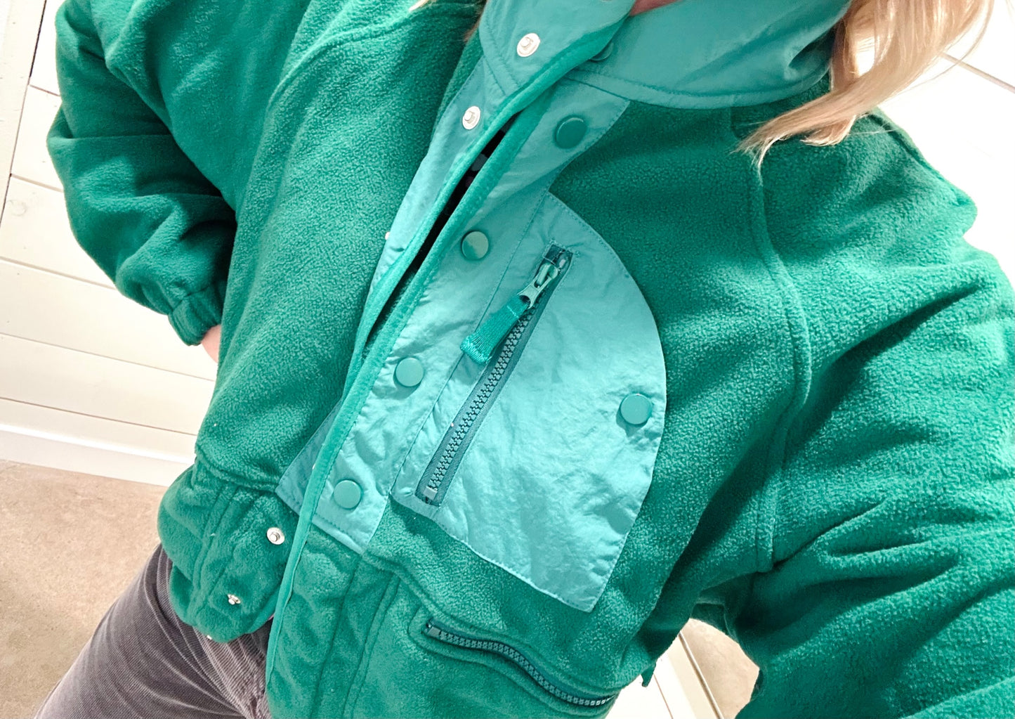 Abigail Oversized Fleece Jacket