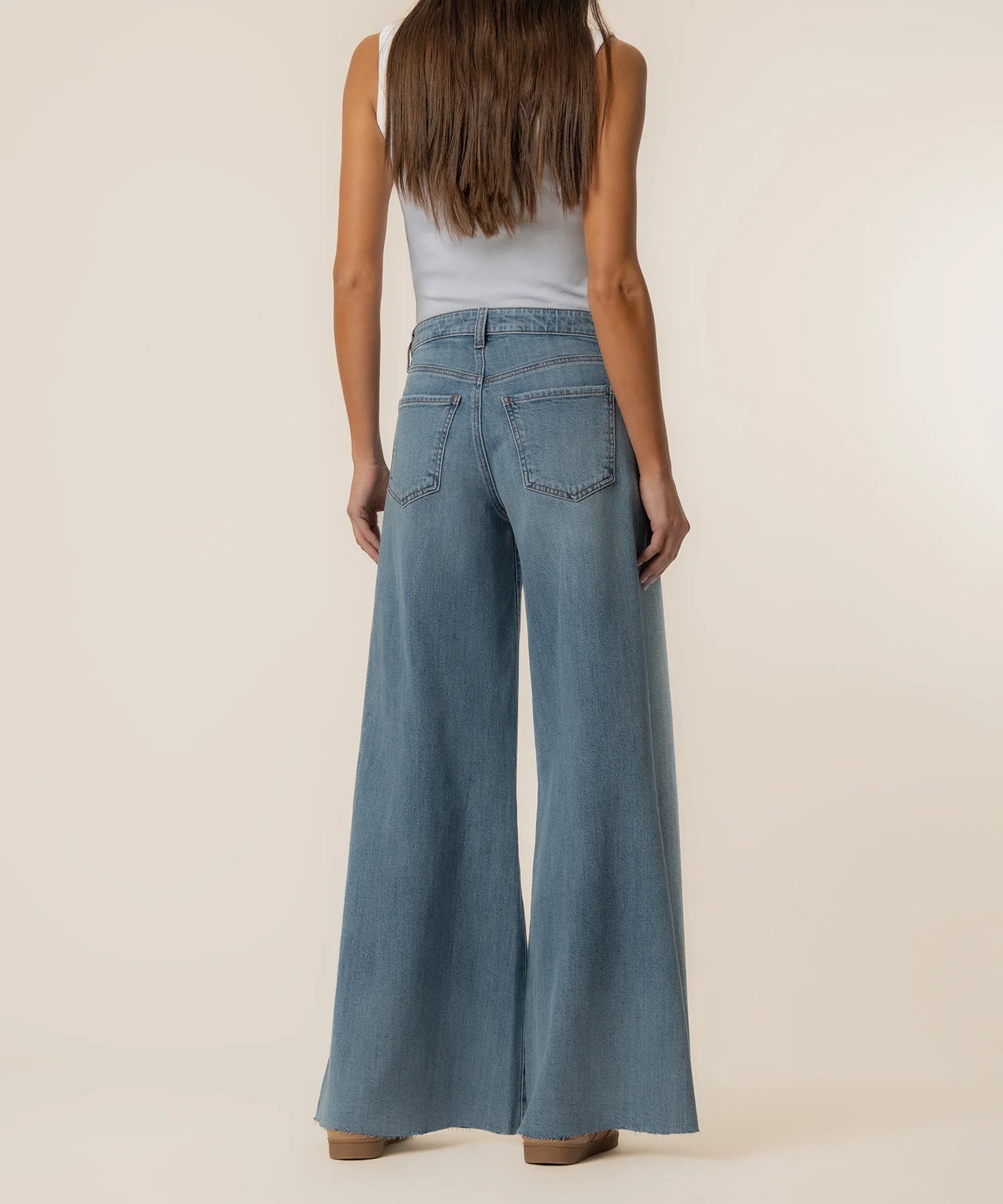 Kut from the Kloth Blake High Rise Super Wide Leg Jeans