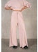 LaBiz Oversized Sweatpants in Powder Pink
