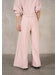 LaBiz Oversized Sweatpants in Powder Pink