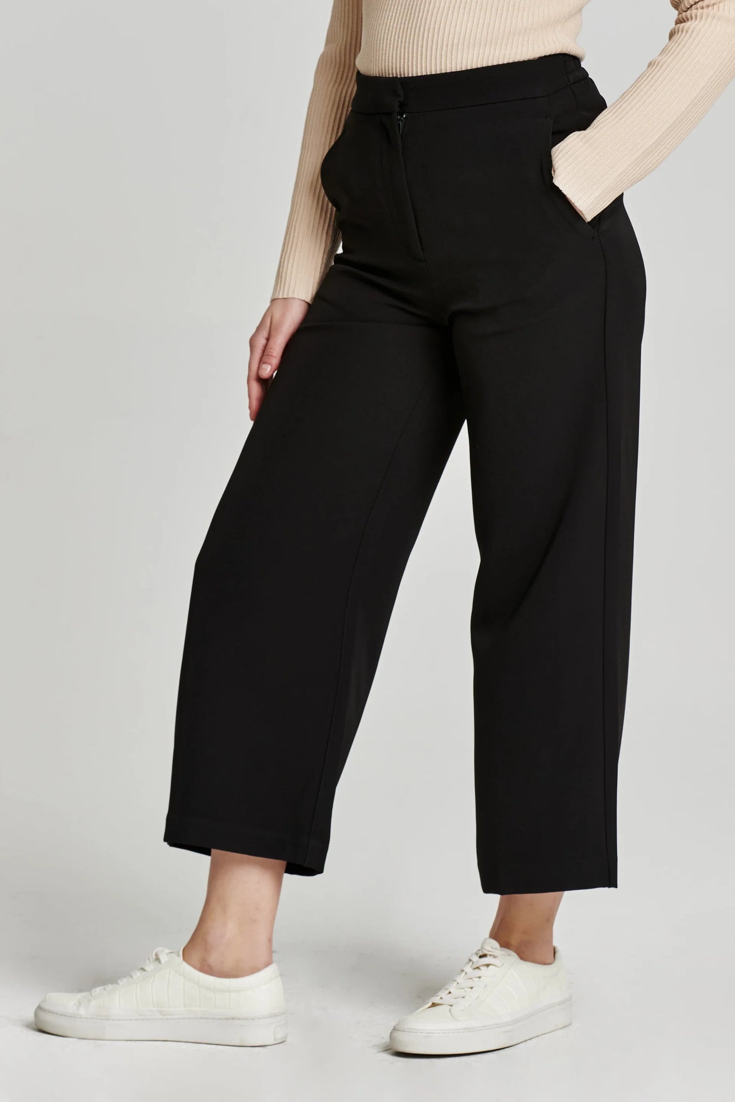 Another Love Denali High Rise Wipe Legged Crop Pant