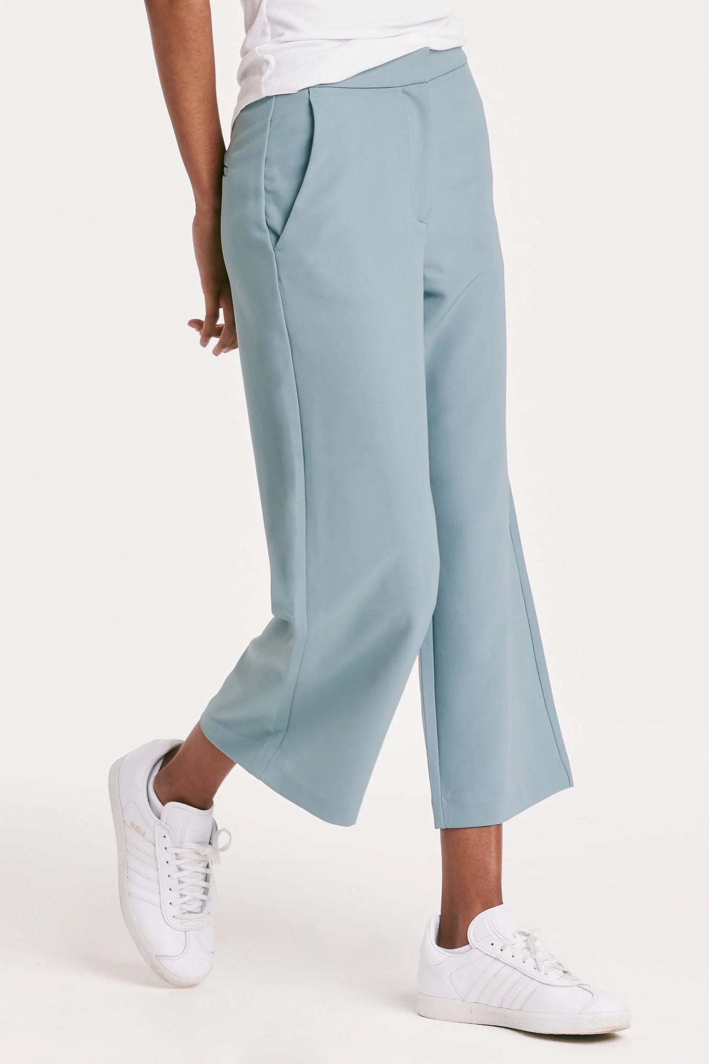 Another Love Denali High Rise Wipe Legged Crop Pant