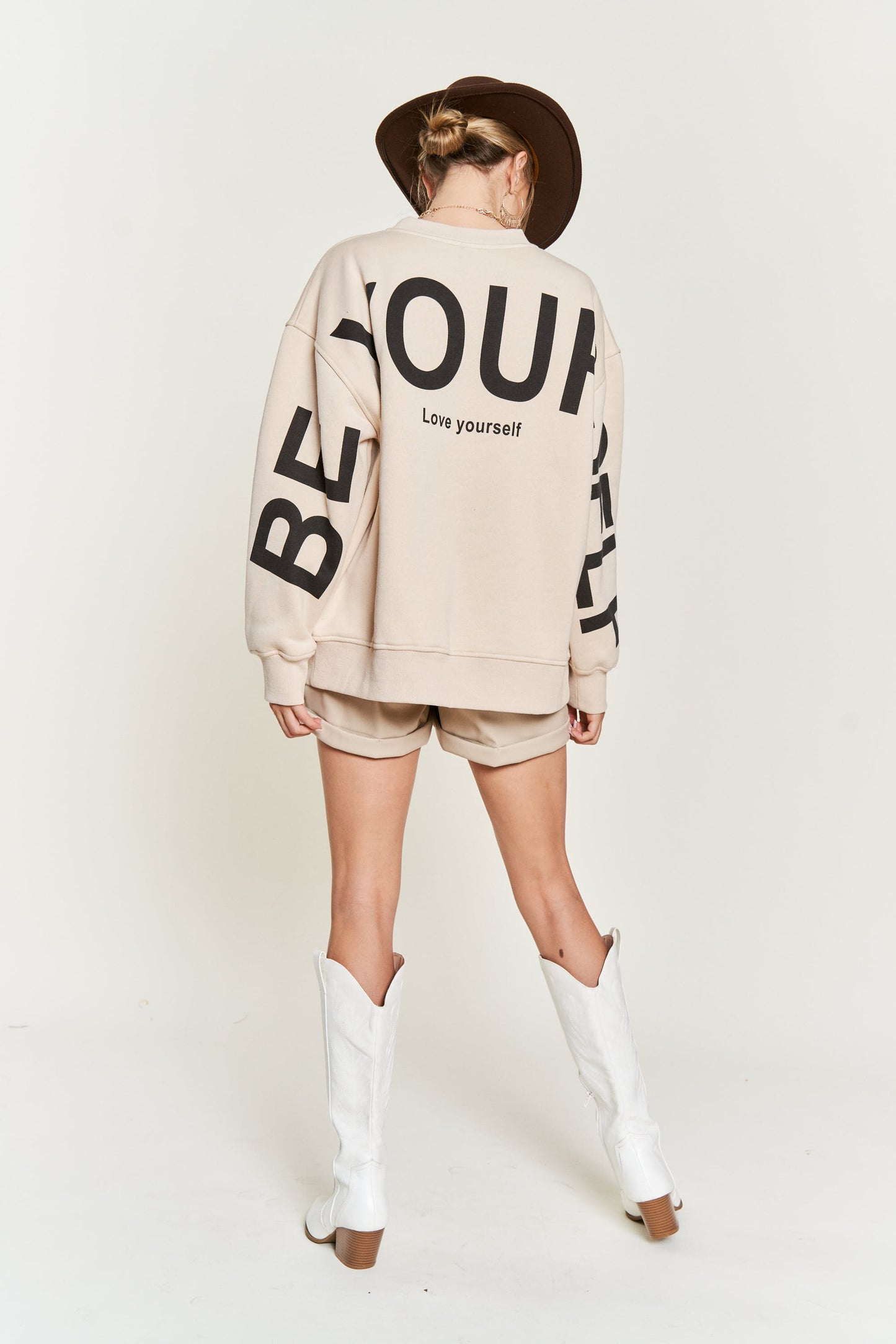 Be Yourself Love Yourself Crewneck