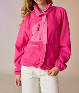 Abigail Oversized Fleece Jacket