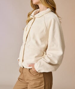 Abigail Oversized Fleece Jacket