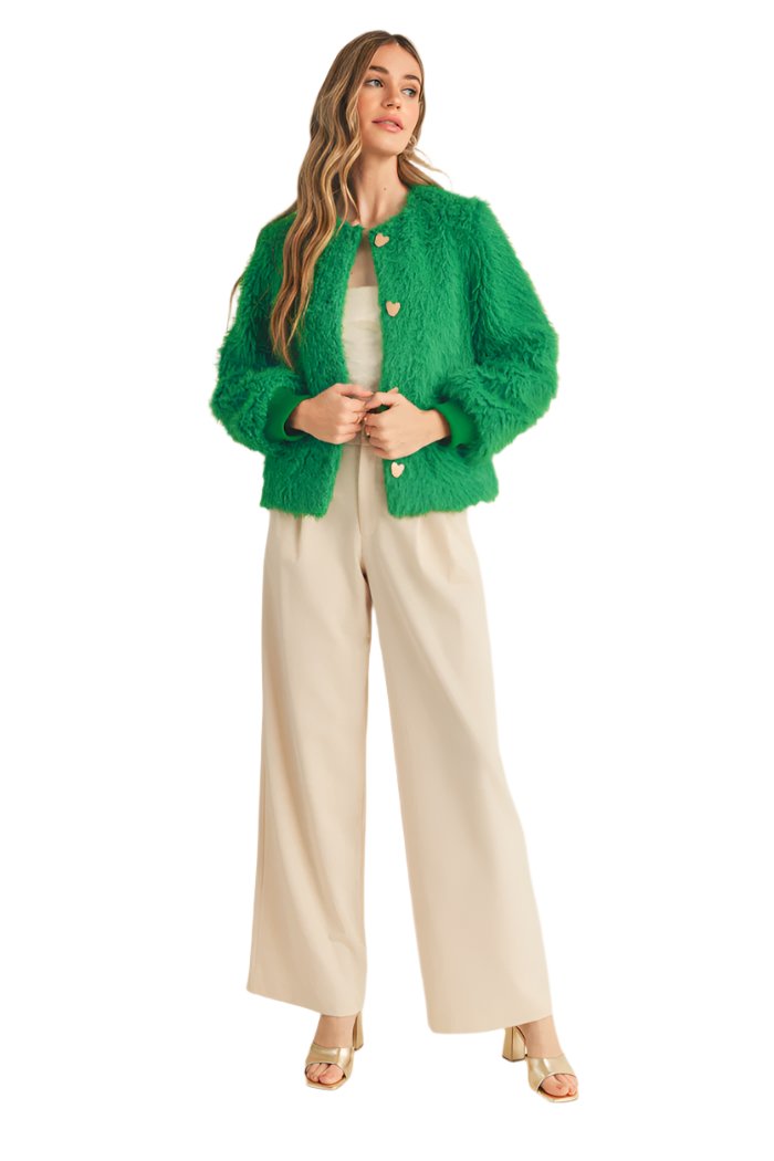 &Merci Faux Shearling Jacket