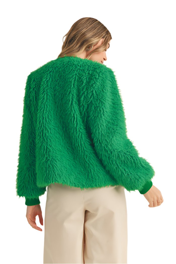 &Merci Faux Shearling Jacket
