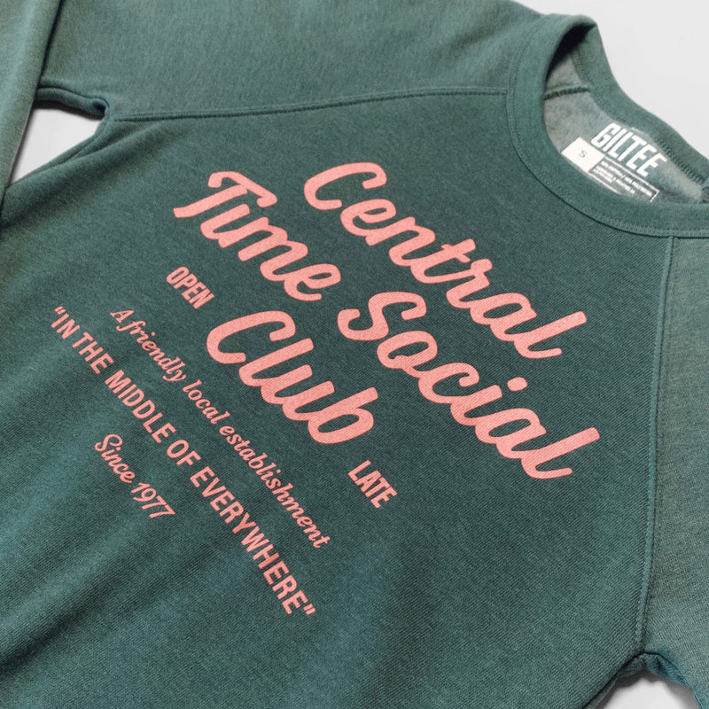 Giltee Central Time Social Club Crewneck