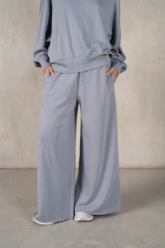 Lalamia Seamless Waistband Wide Leg Sweatpants