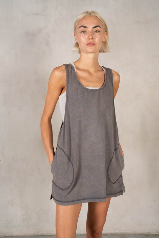 Lalamia Racer Back Tunic Tank