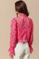 So Me Floral Lace Romantic Blouse
