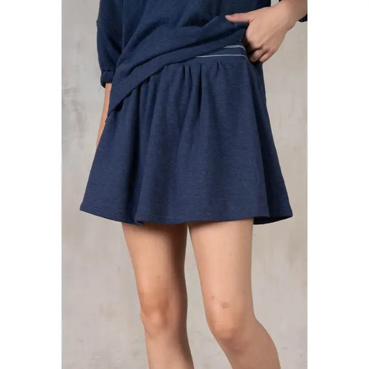 Lalamia Knit Flare Tennis Skort