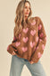 Fuzzy Heart Sweater