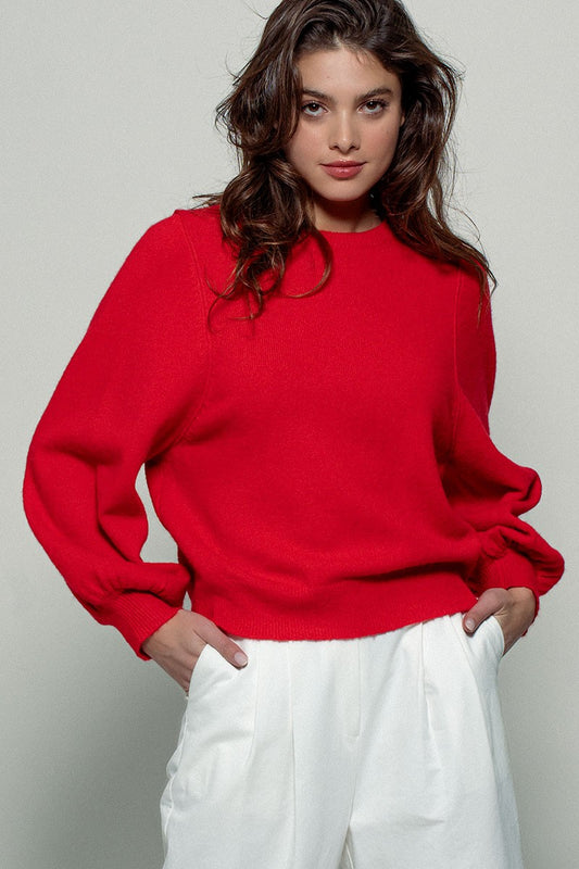 Urban Daisy Inheritance Ribbed Knit Sweater