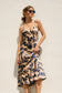 Dress Forum Western Navy Print Sleeveless Maxi Dress