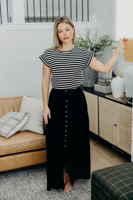 Mika Rose Boxy Knit Top