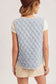 Hem & Thread Quilted Denim Vest
