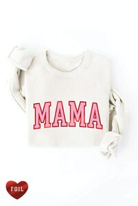 MAMA Foil Graphic Sweatshirt