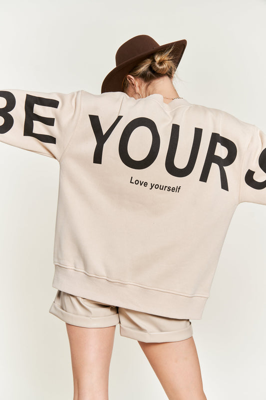 Be Yourself Love Yourself Crewneck