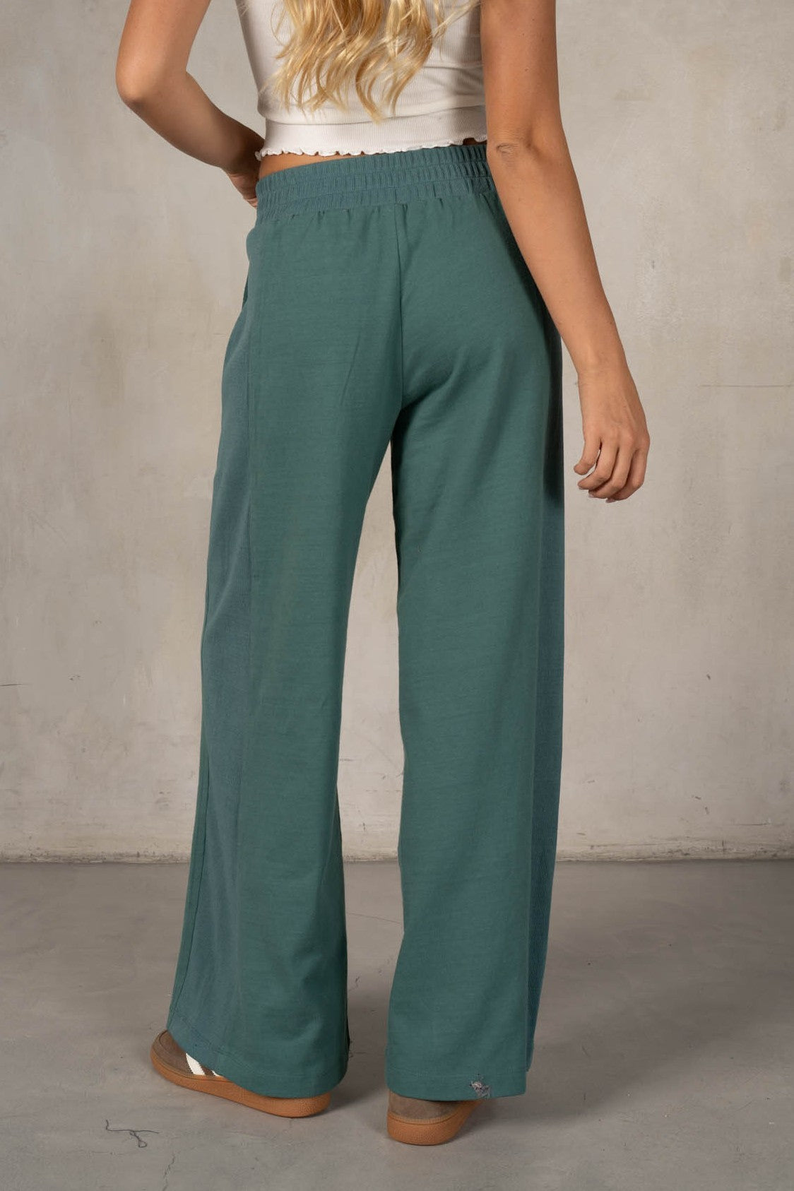 Lalamia Jersey Pants with Contrast Rib