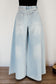 By Together Denim Drawstring Wide Leg Pants