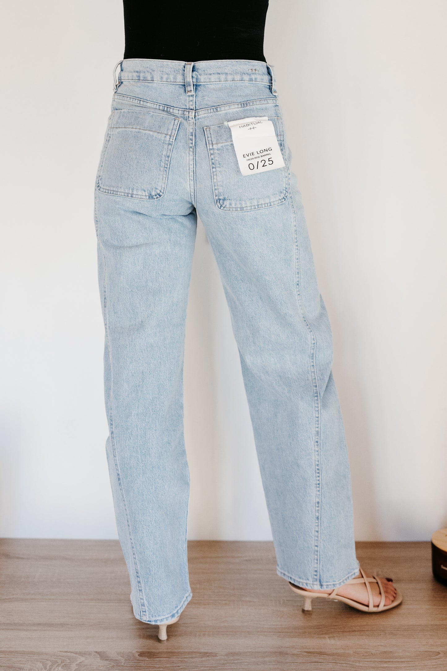 Habitual Evie Long Patch Barrel Jeans