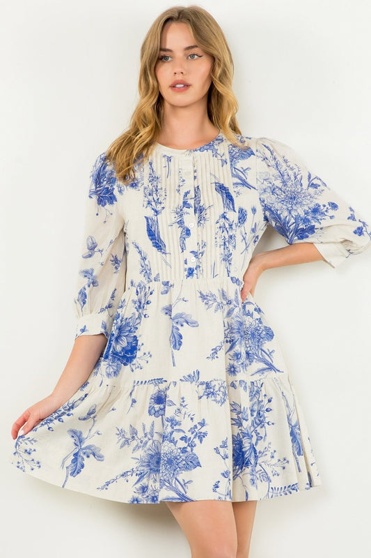 THML Midi Floral Dress