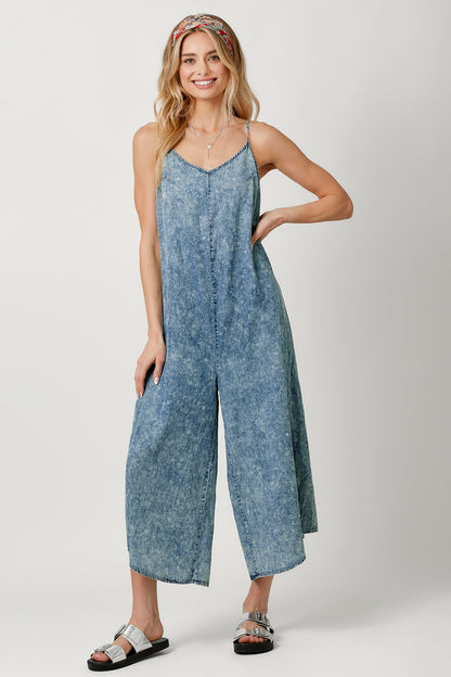 Mystree Tencel Wash Jumpsuit