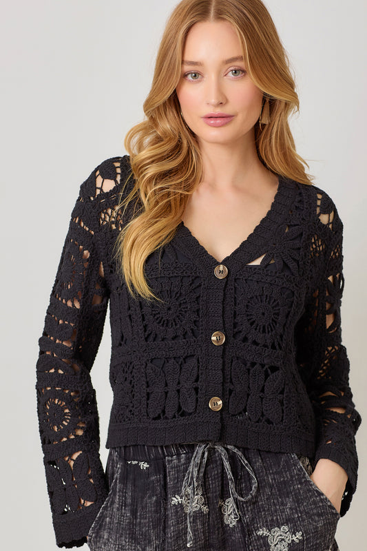 Mystree Crochet Cardigan
