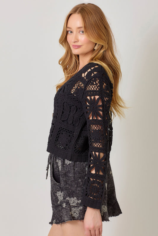 Mystree Crochet Cardigan