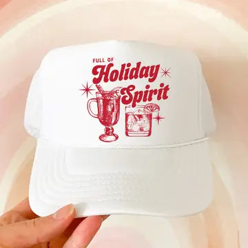 Full of Holiday Spirit Trucker Hat