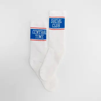 Giltee Central Time Social Club Crew Sock