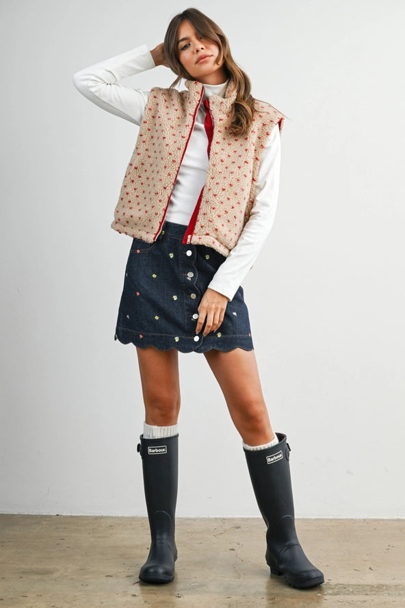 Buttermelon Fleece Vest