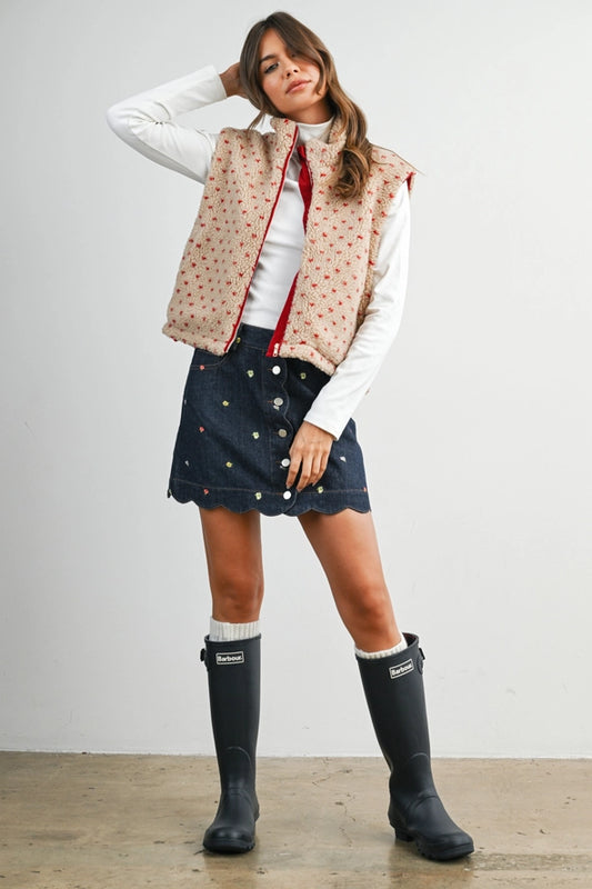 Buttermelon Fleece Vest