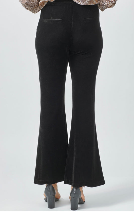 Mystree Velvet Flare Trousers