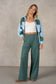 Lalamia Jersey Pants with Contrast Rib