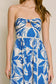Dress Forum Mykonos Strapless Maxi Dress