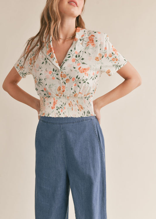 Bloom Brigade Collared Shirt