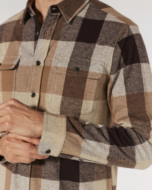7 Diamonds Generation™ Plaid Soft Knit Shirt