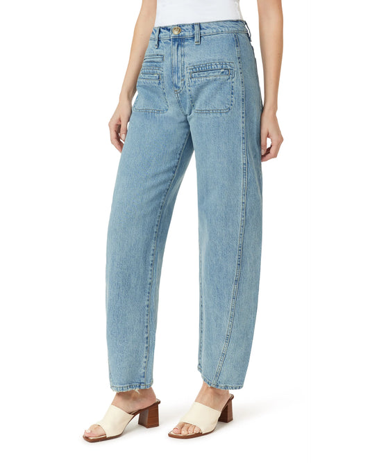 Habitual Evie Long Patch Barrel Jeans