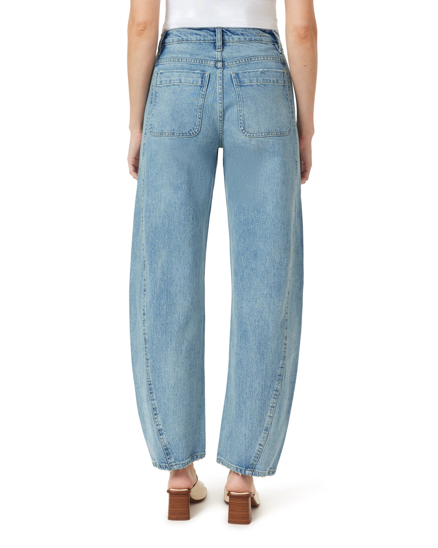 Habitual Evie Long Patch Barrel Jeans