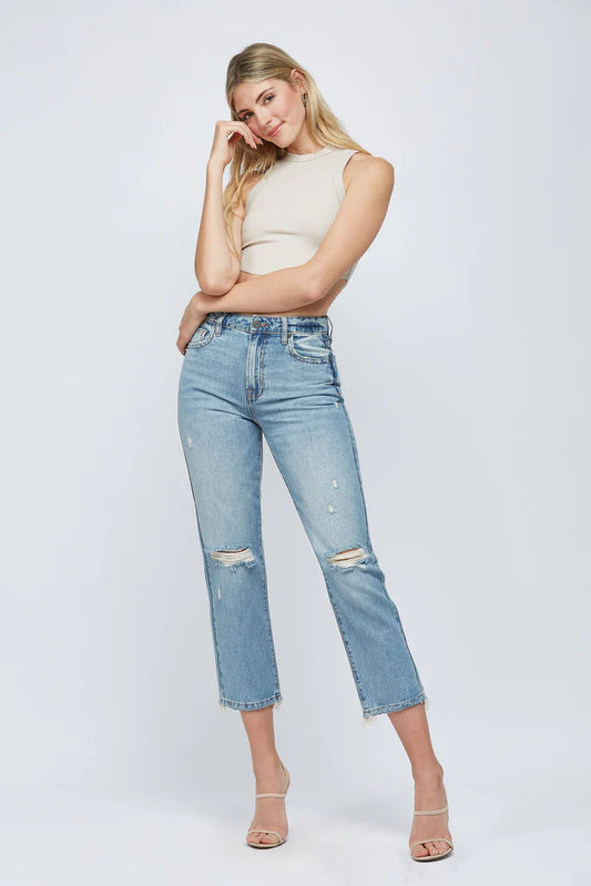 Hidden Tracey High Rise Straight Jeans